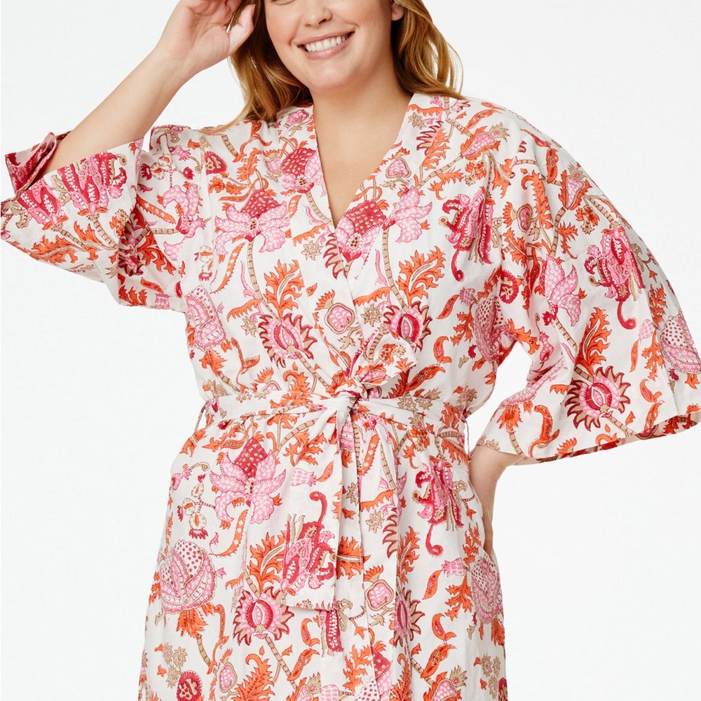 Roller Rabbit Amanda Kimono Robe